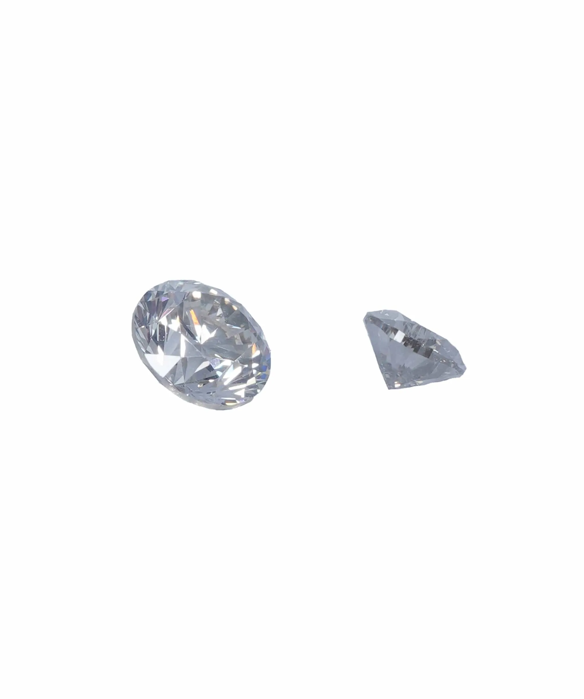 0.82 ct ROUND & PEAR NATURAL FANCY GREY DIAMOND SET OF 2 ANL-S20-42