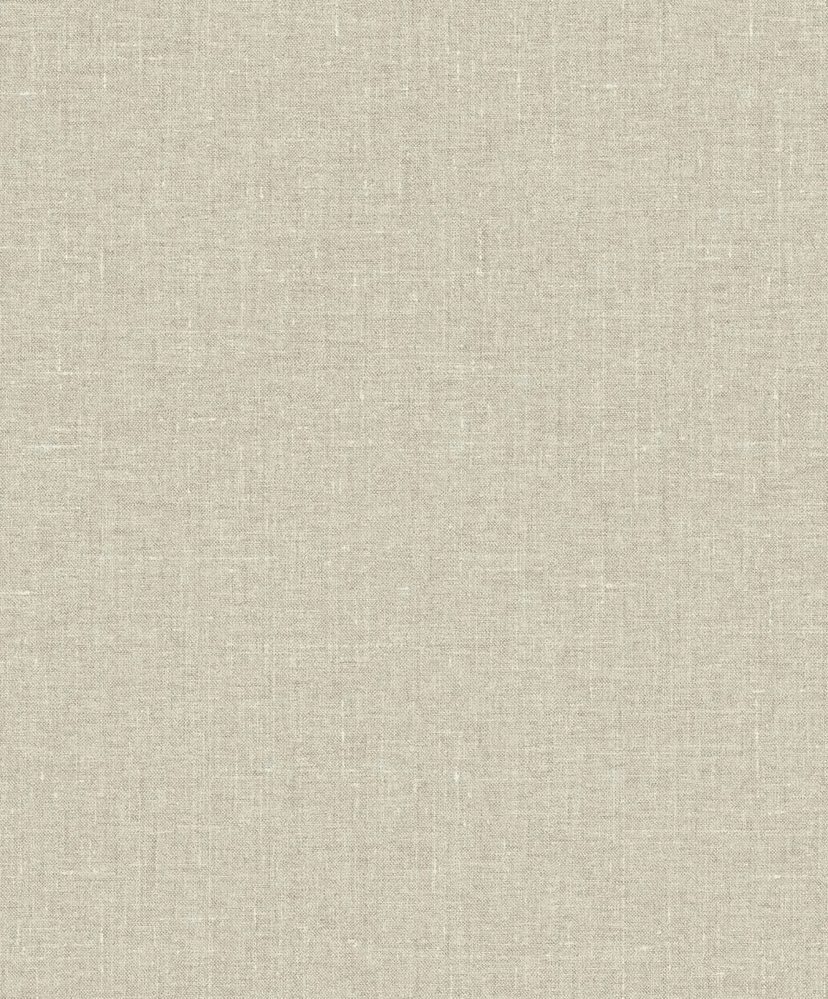 Abington Faux Linen Wallpaper in Ocean Sand