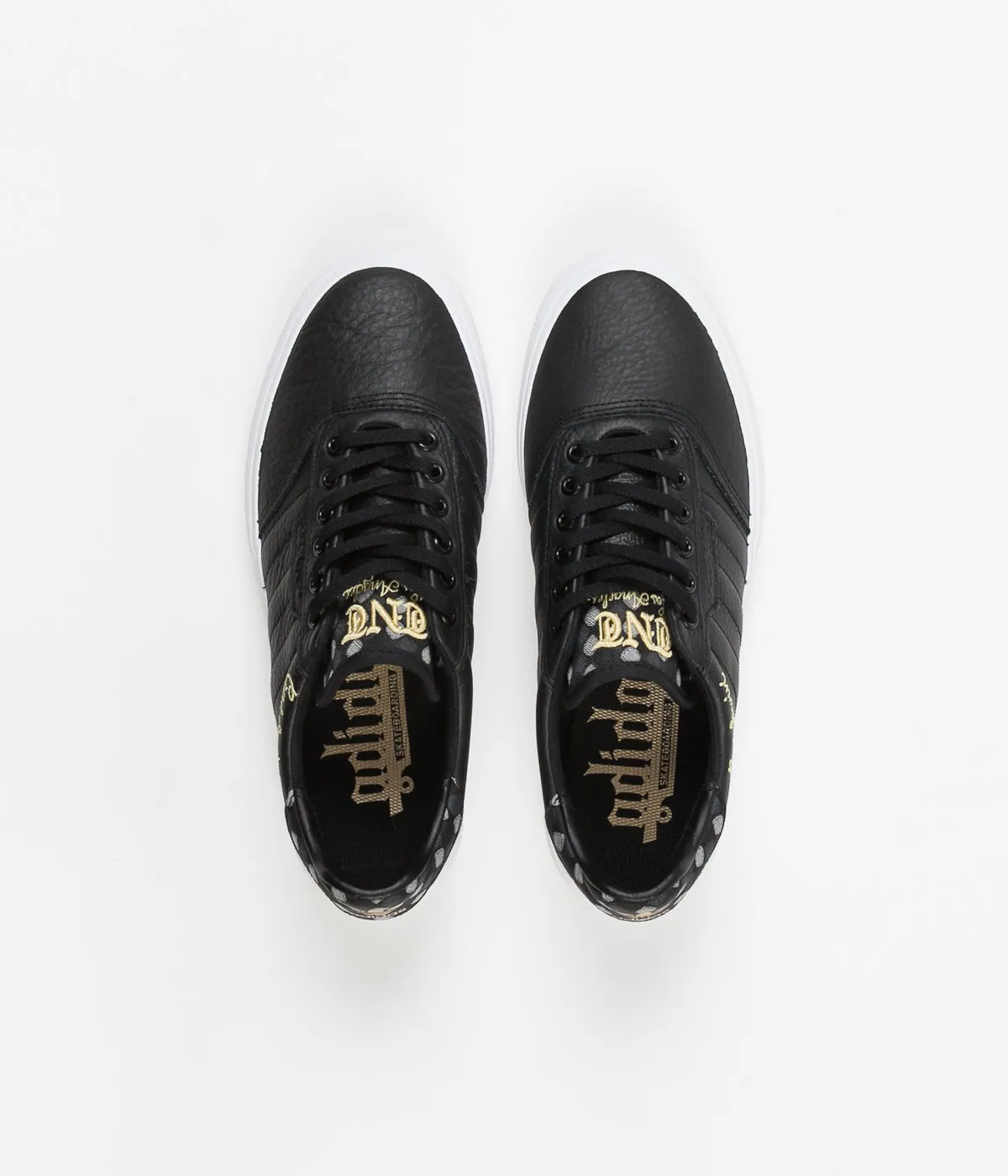 Adidas 3MC x Truth Never Told Shoes - Core Black / White / Matte Gold