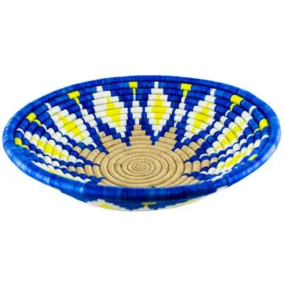 Agaseke Woven Bowl Basket - 12 inch