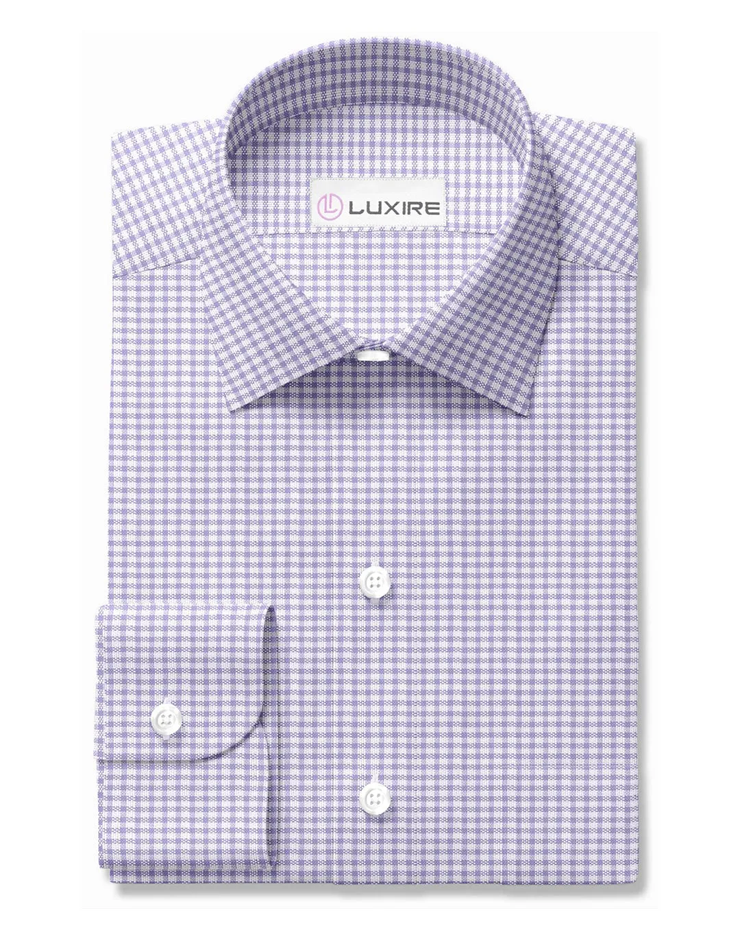 Alumo Heather Purple Gingham