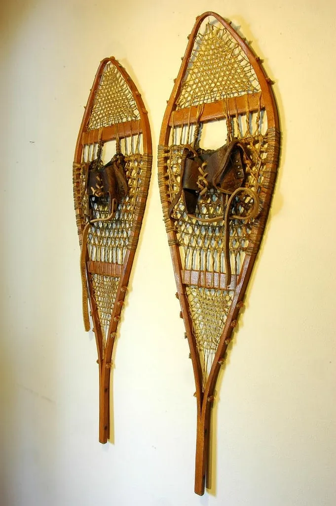 Antique Native American Snowshoes