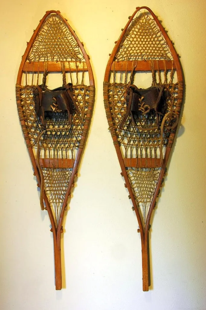 Antique Native American Snowshoes