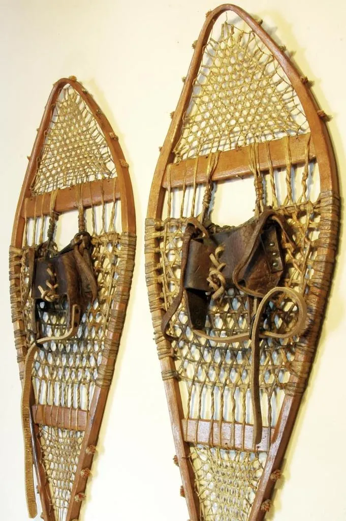 Antique Native American Snowshoes