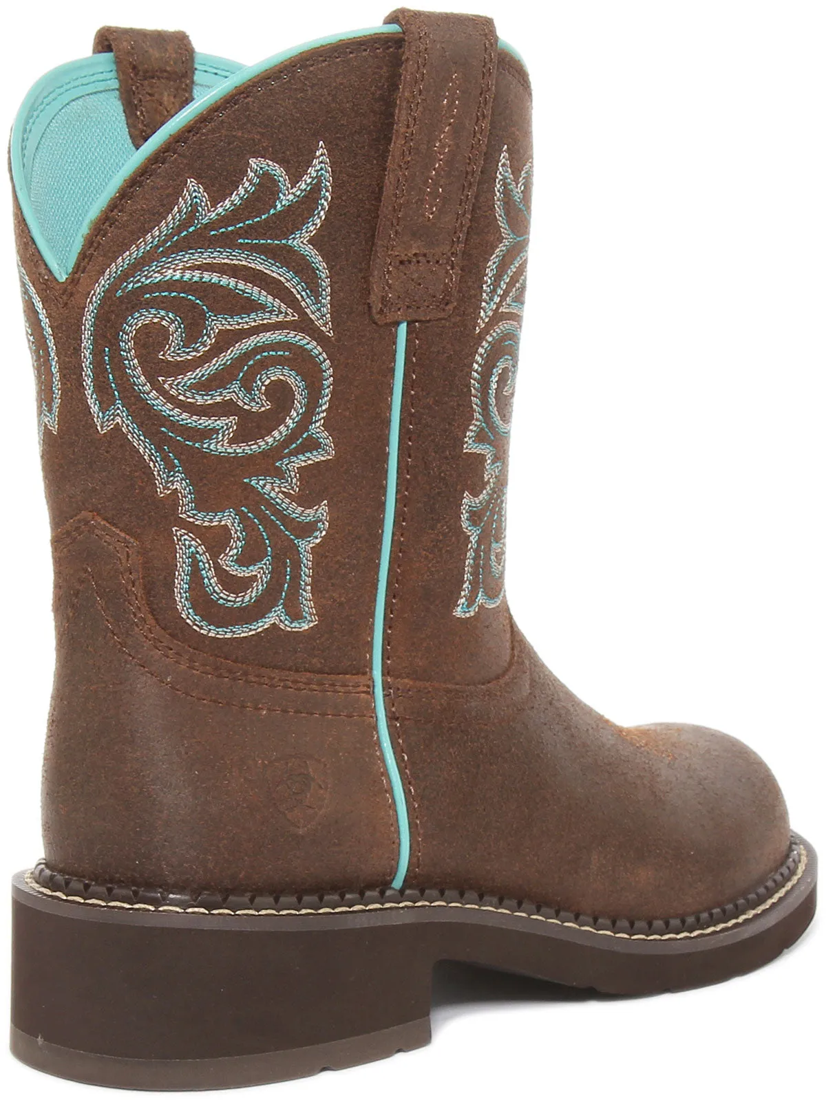 Ariat Fatbaby In Brown Blue For Women