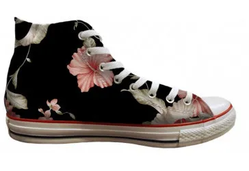 Baggins Original Hi Top Floral Print