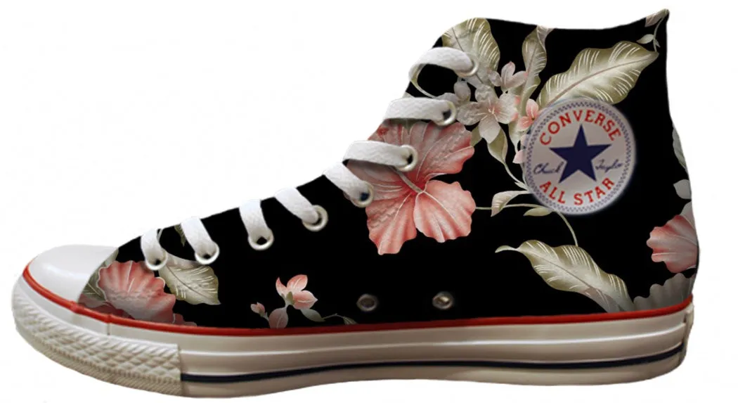 Baggins Original Hi Top Floral Print