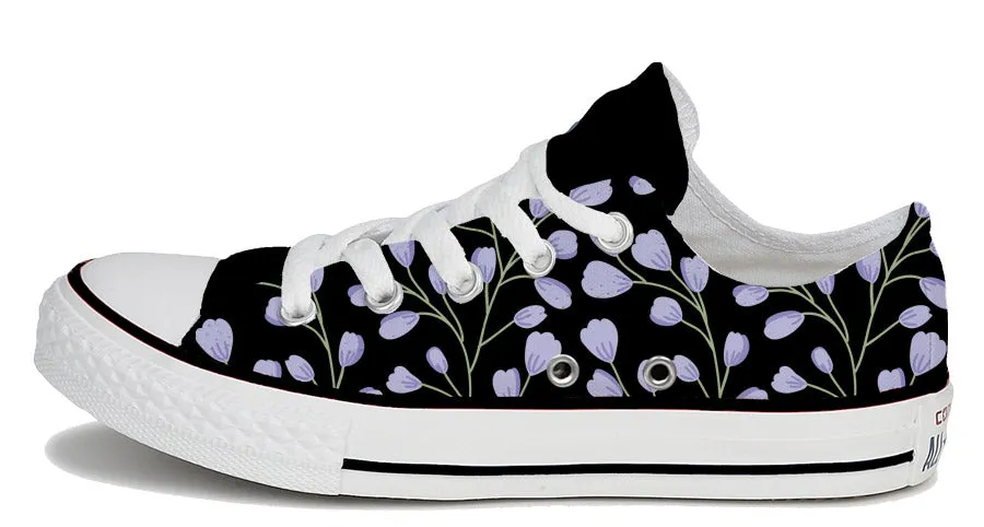 Baggins Original Low Top Blue Floral