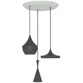 Beat Trio Round Multi-Light LED Pendant