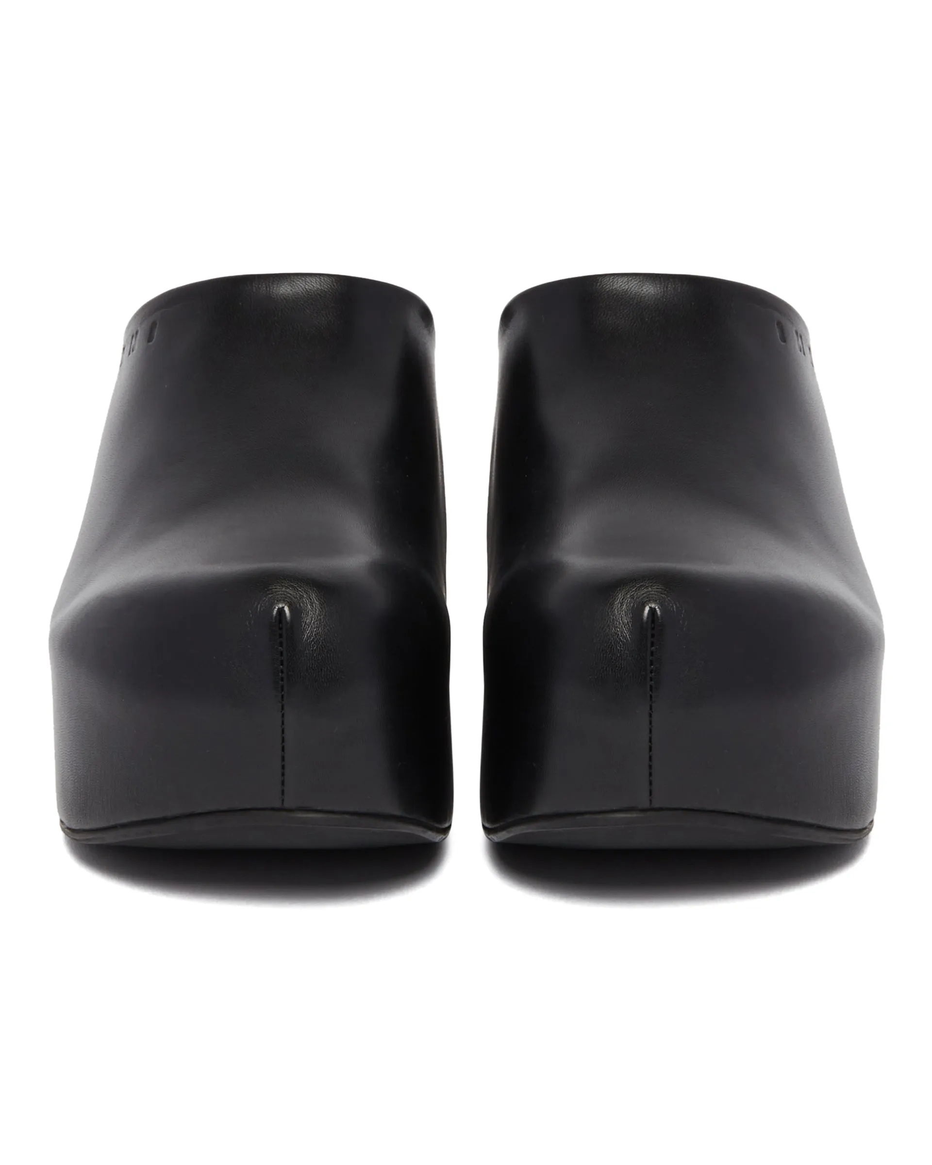 Black Chunky Clog Sabot