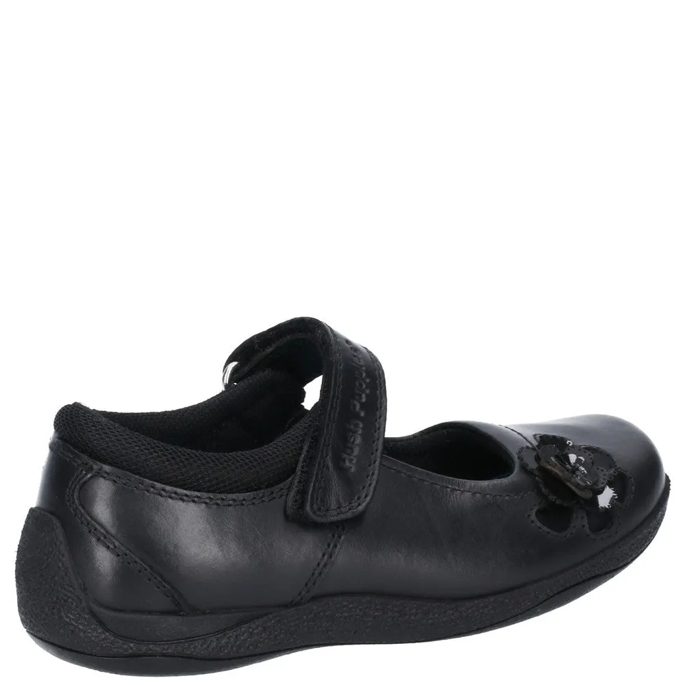 Black Jessica Senior School Shoes