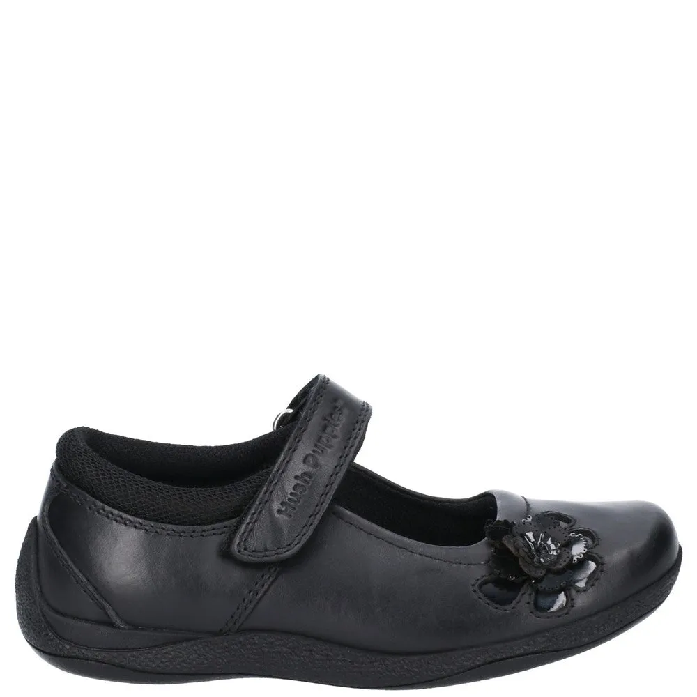 Black Jessica Senior School Shoes