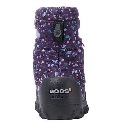 BOGS B-MOC SNOW LITTLE TEXTURES PURPLE MULTI - KIDS