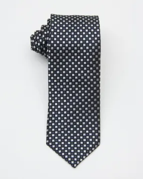 Boy's Tie 20656 Black/Grey