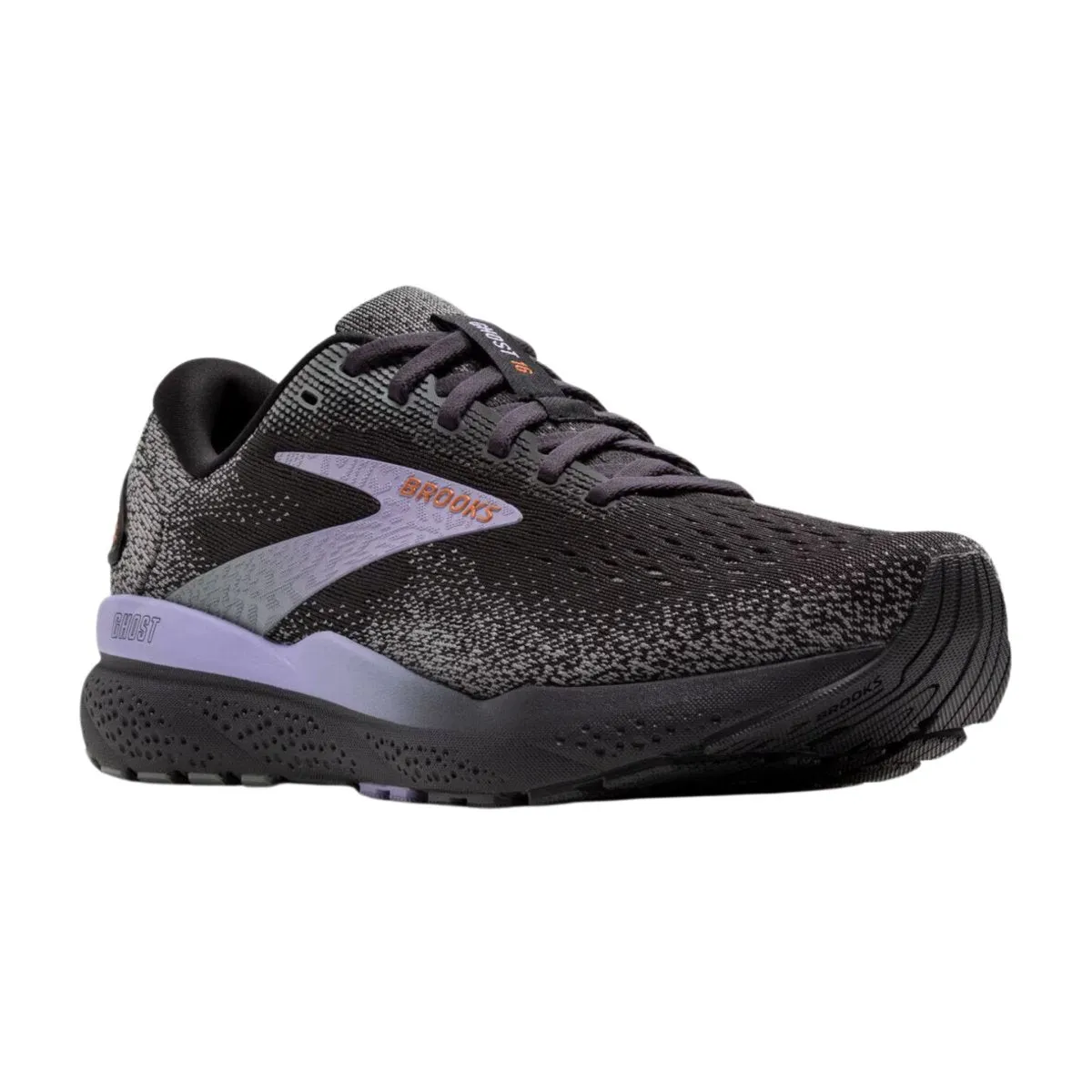 Brooks Women's Ghost 16 Ebony/Lavender