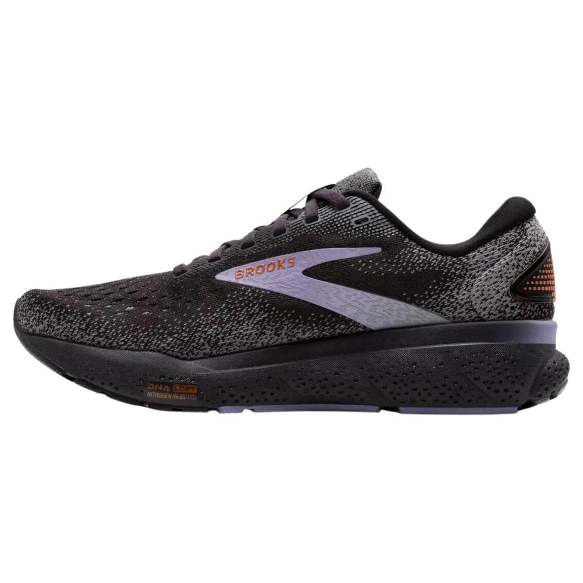 Brooks Women's Ghost 16 Ebony/Lavender