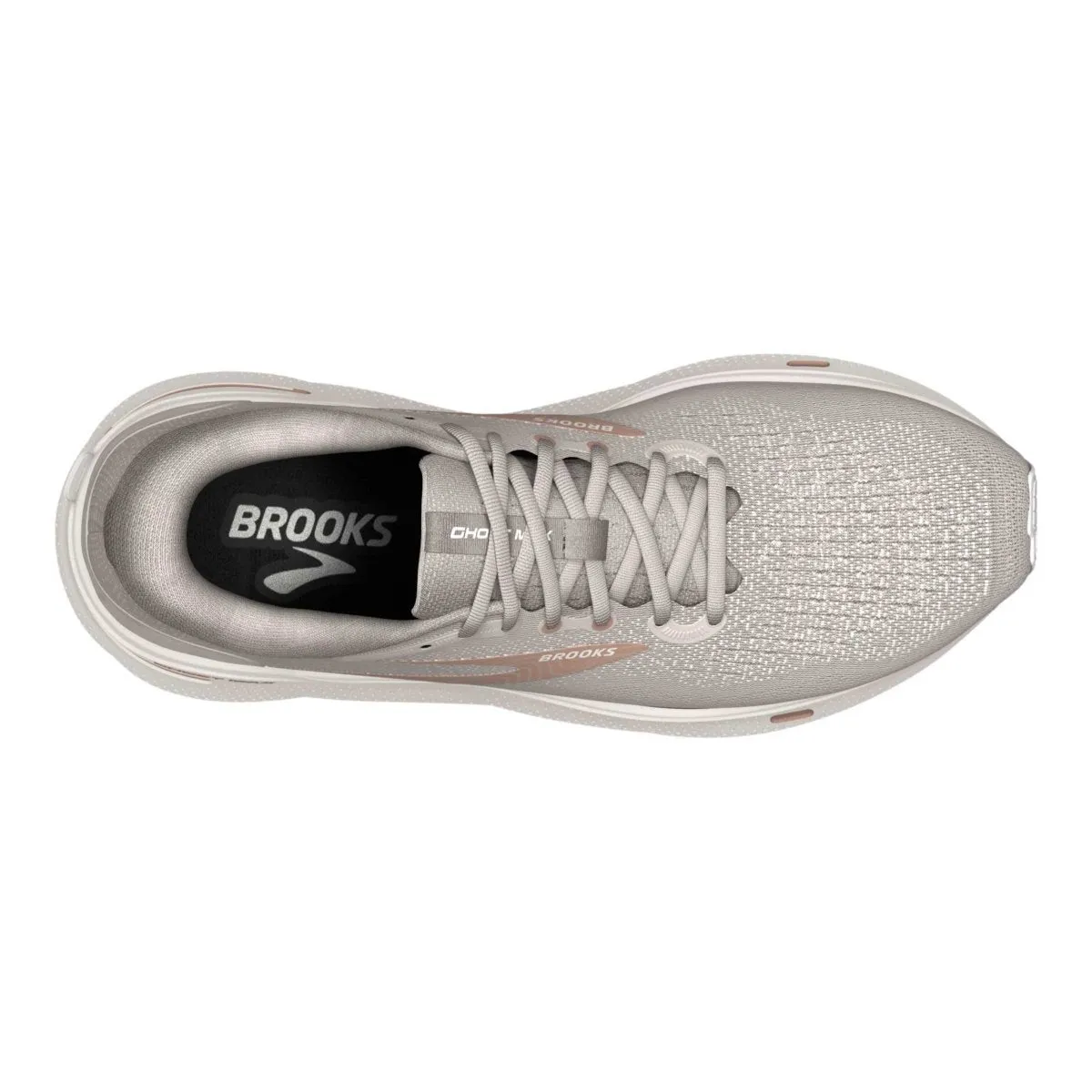 Brooks Women's Ghost Max Grey/White/Tuscany