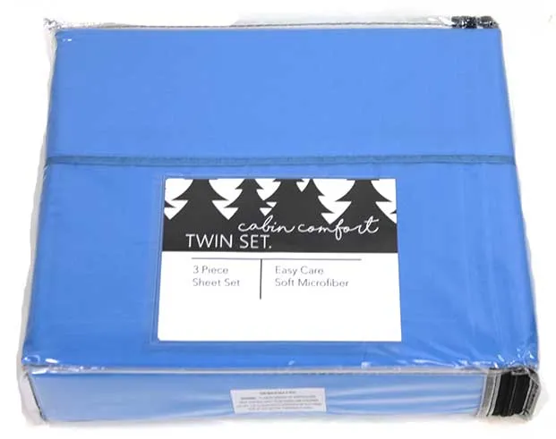 Cabin Comfort Twin XL Sheet Set