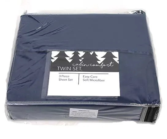 Cabin Comfort Twin XL Sheet Set