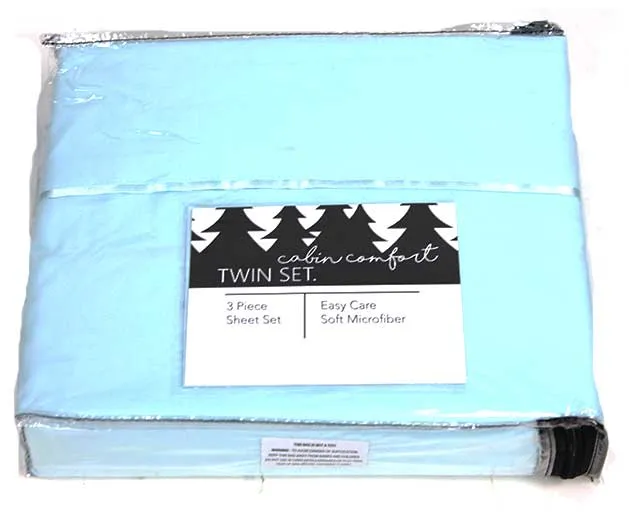 Cabin Comfort Twin XL Sheet Set