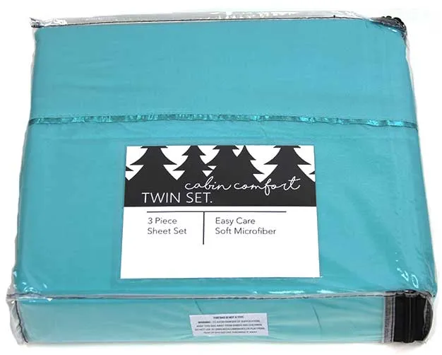 Cabin Comfort Twin XL Sheet Set