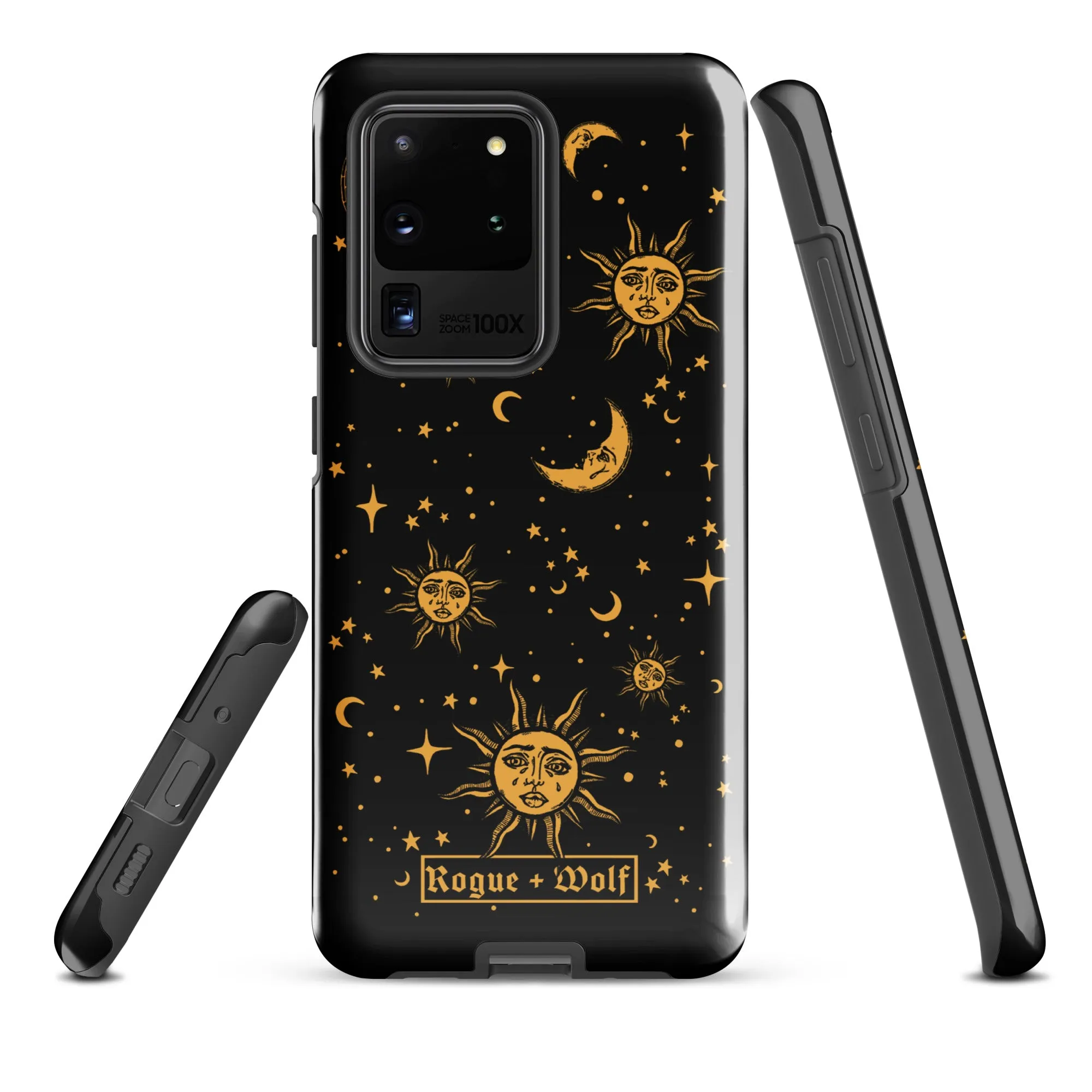 Celestial Tough Phone Case for Samsung - Witchy Goth Anti-Scratch Shockproof Phone Accessories Cool gifts