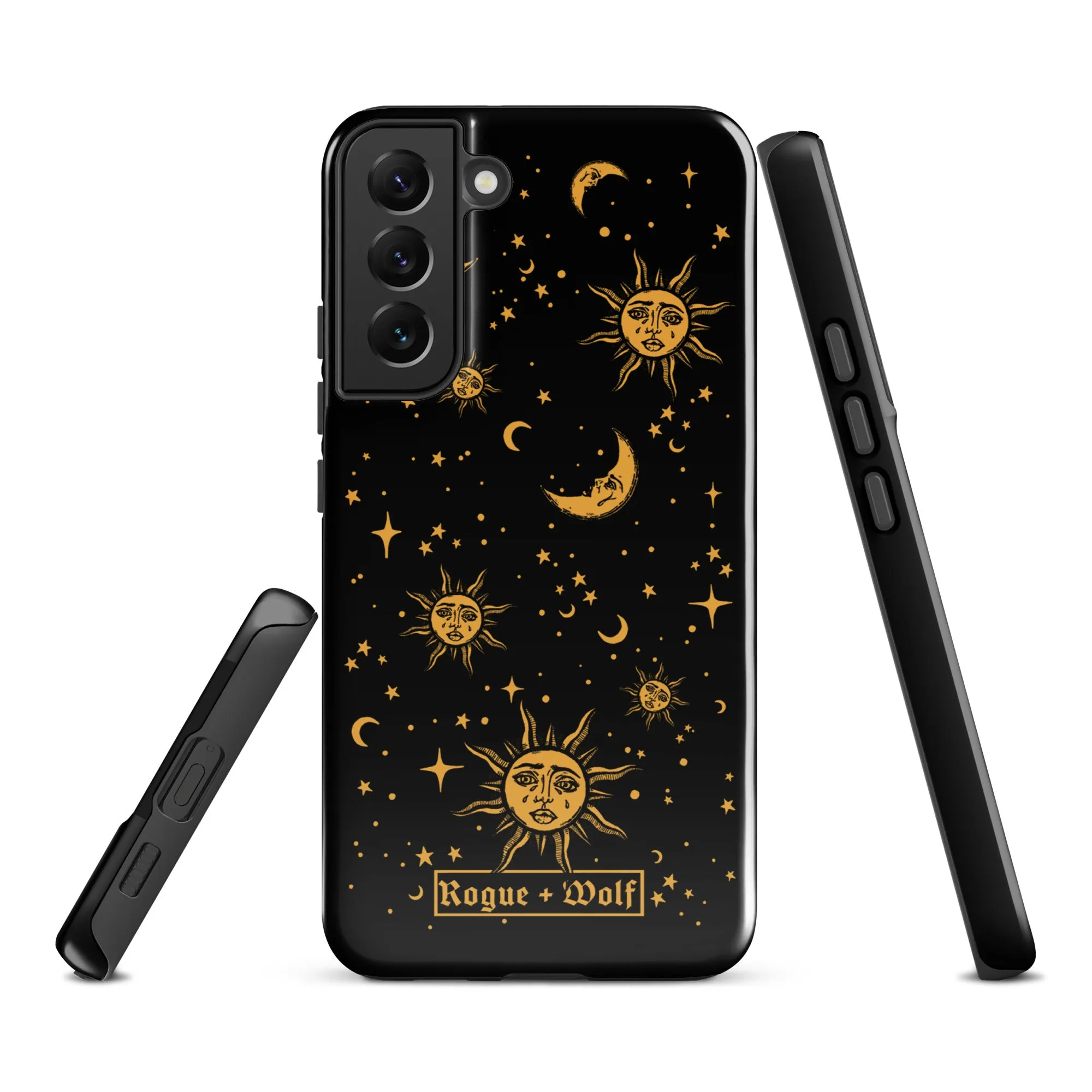 Celestial Tough Phone Case for Samsung - Witchy Goth Anti-Scratch Shockproof Phone Accessories Cool gifts