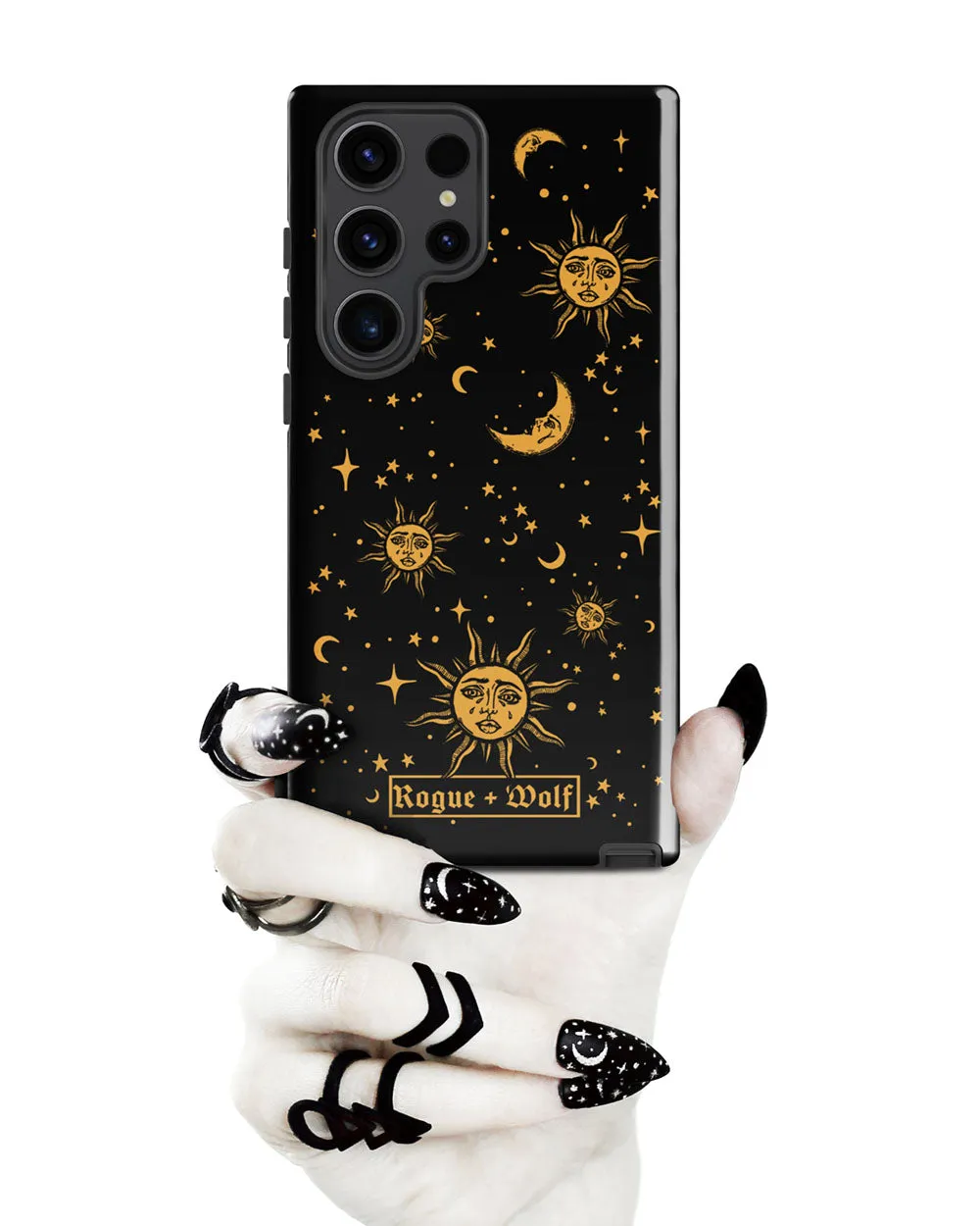 Celestial Tough Phone Case for Samsung - Witchy Goth Anti-Scratch Shockproof Phone Accessories Cool gifts