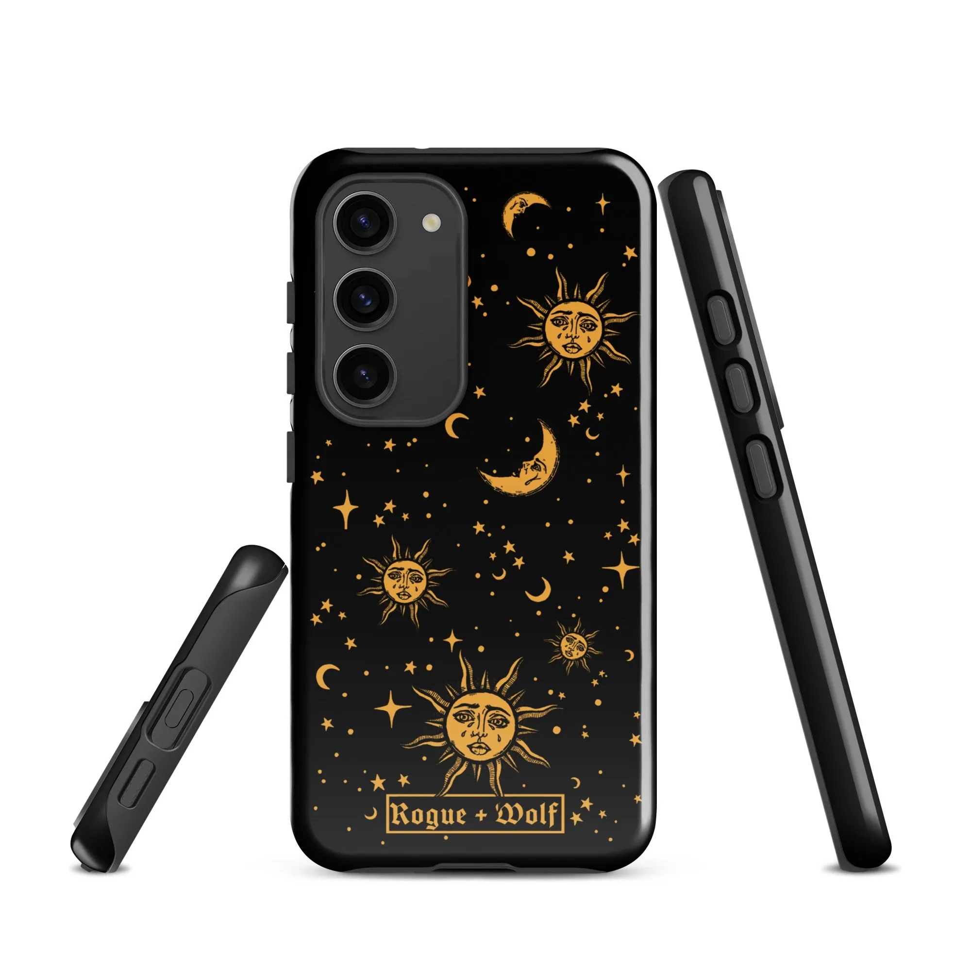 Celestial Tough Phone Case for Samsung - Witchy Goth Anti-Scratch Shockproof Phone Accessories Cool gifts