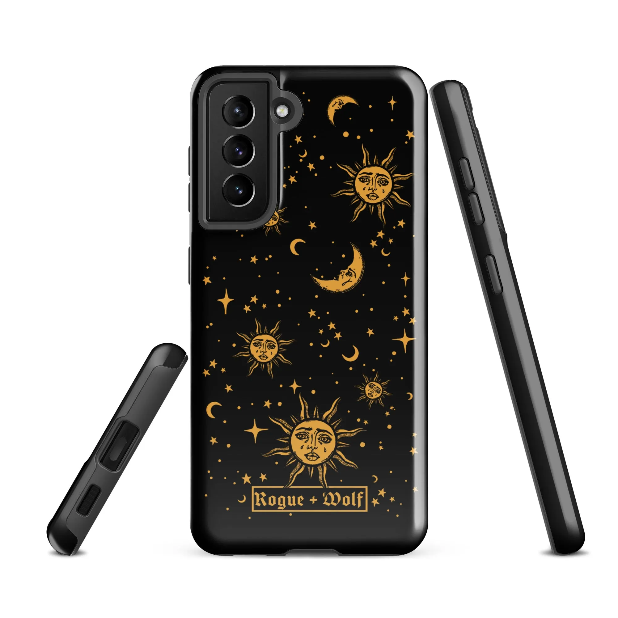 Celestial Tough Phone Case for Samsung - Witchy Goth Anti-Scratch Shockproof Phone Accessories Cool gifts