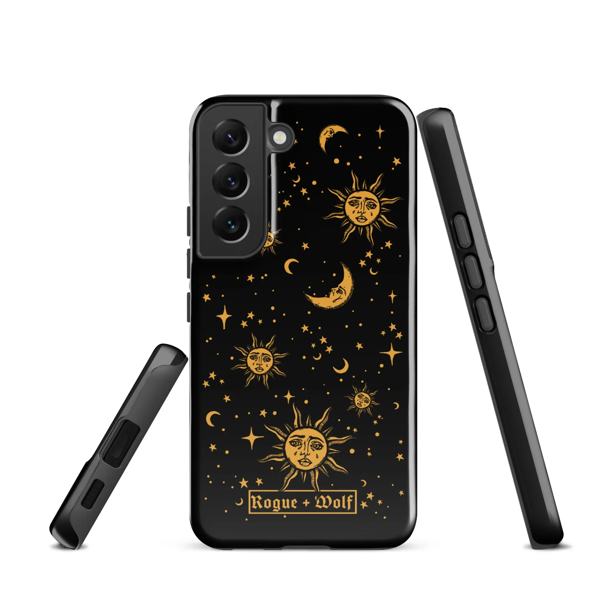 Celestial Tough Phone Case for Samsung - Witchy Goth Anti-Scratch Shockproof Phone Accessories Cool gifts