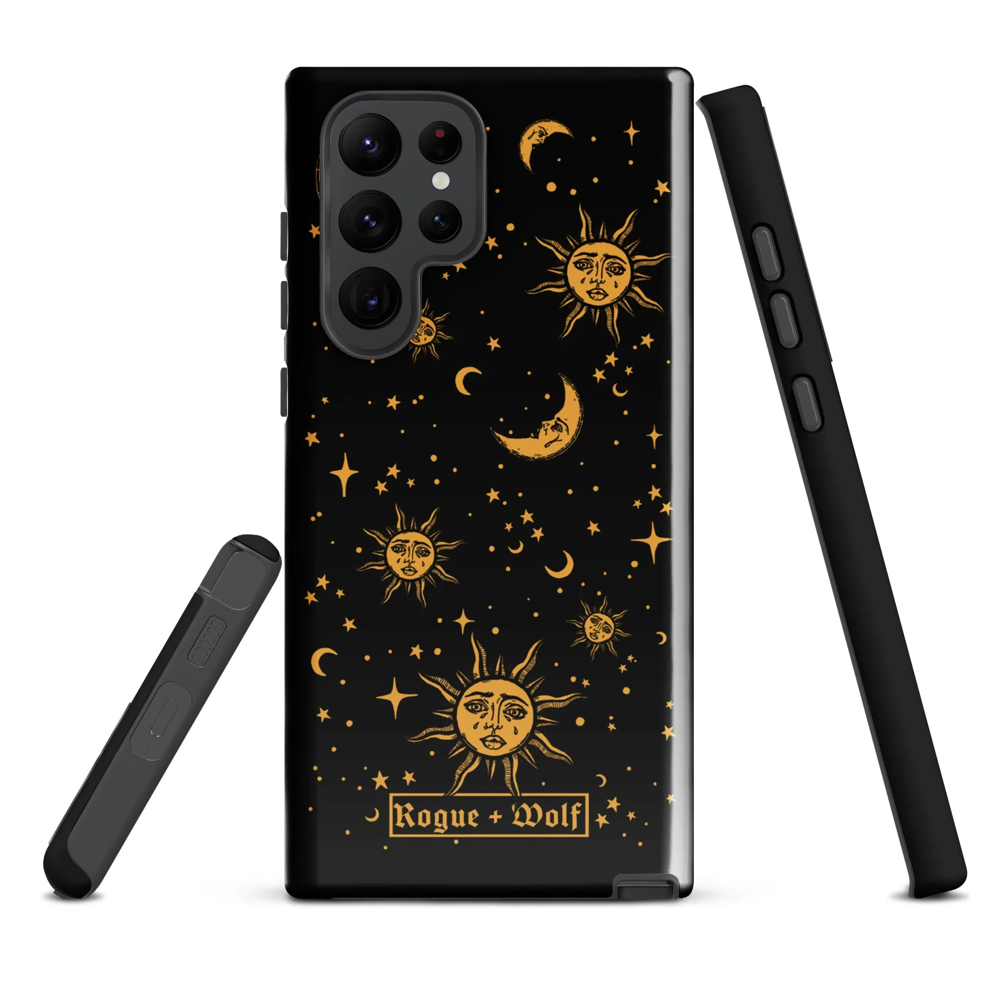 Celestial Tough Phone Case for Samsung - Witchy Goth Anti-Scratch Shockproof Phone Accessories Cool gifts