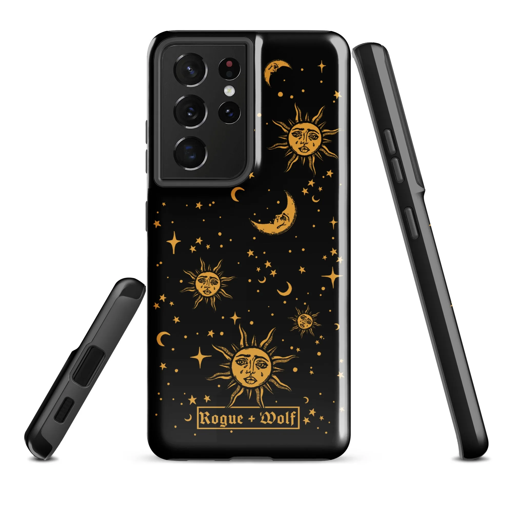 Celestial Tough Phone Case for Samsung - Witchy Goth Anti-Scratch Shockproof Phone Accessories Cool gifts