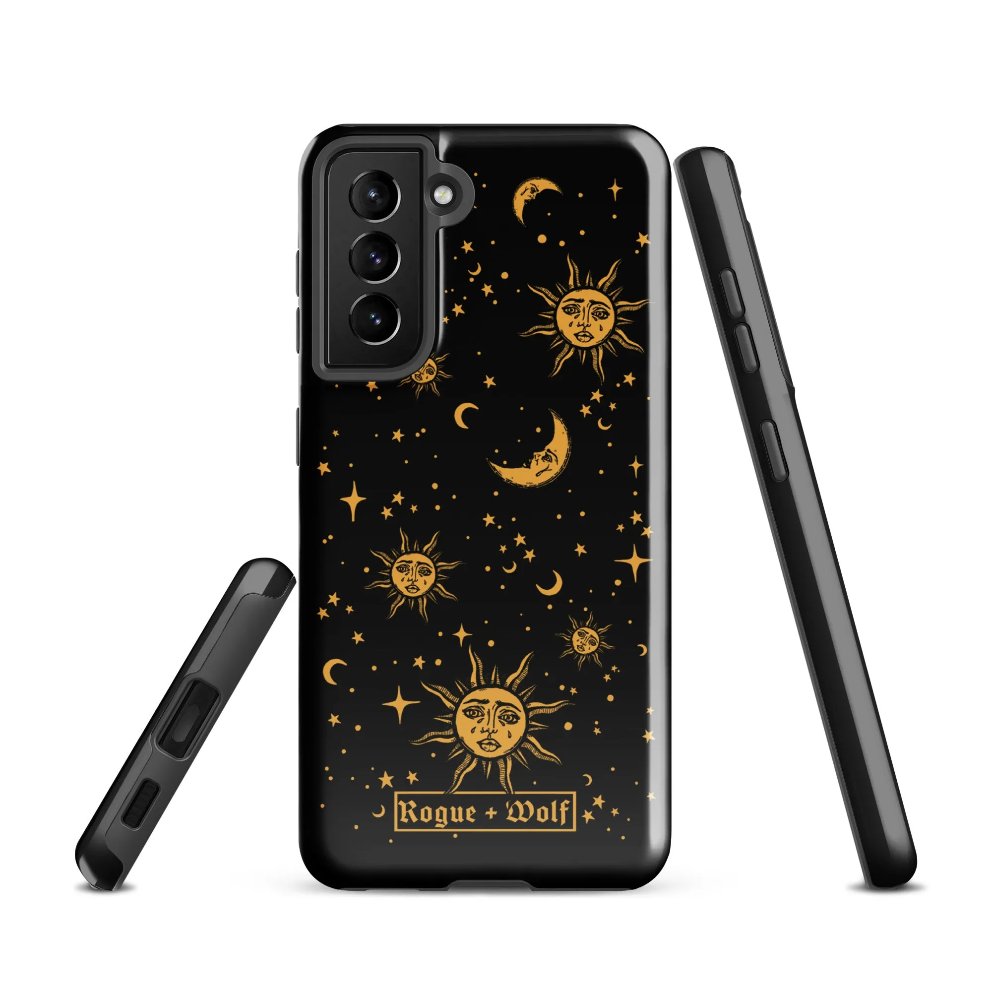 Celestial Tough Phone Case for Samsung - Witchy Goth Anti-Scratch Shockproof Phone Accessories Cool gifts