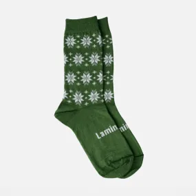 Christmas Mens Crew Socks - Blizzard