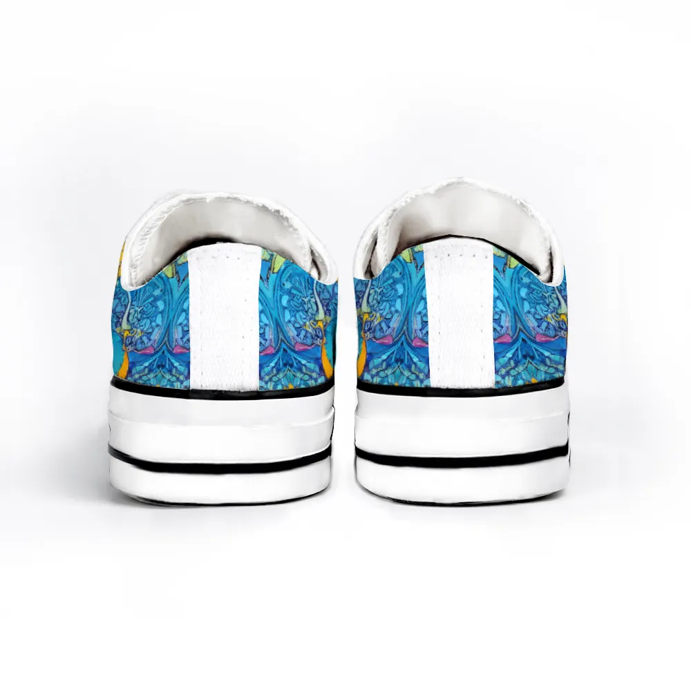 Colorful Collection - Classic Unisex Low Top Canvas Sneakers