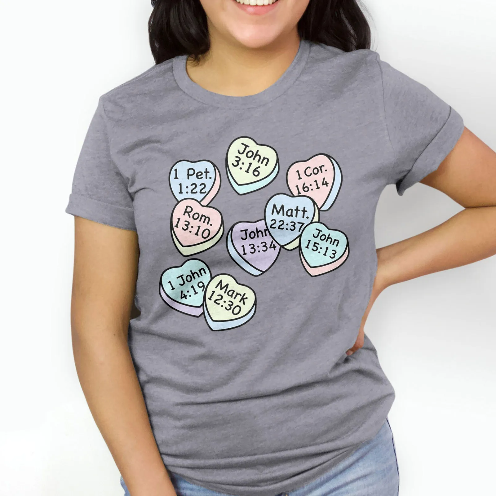 Conversation Hearts Tee