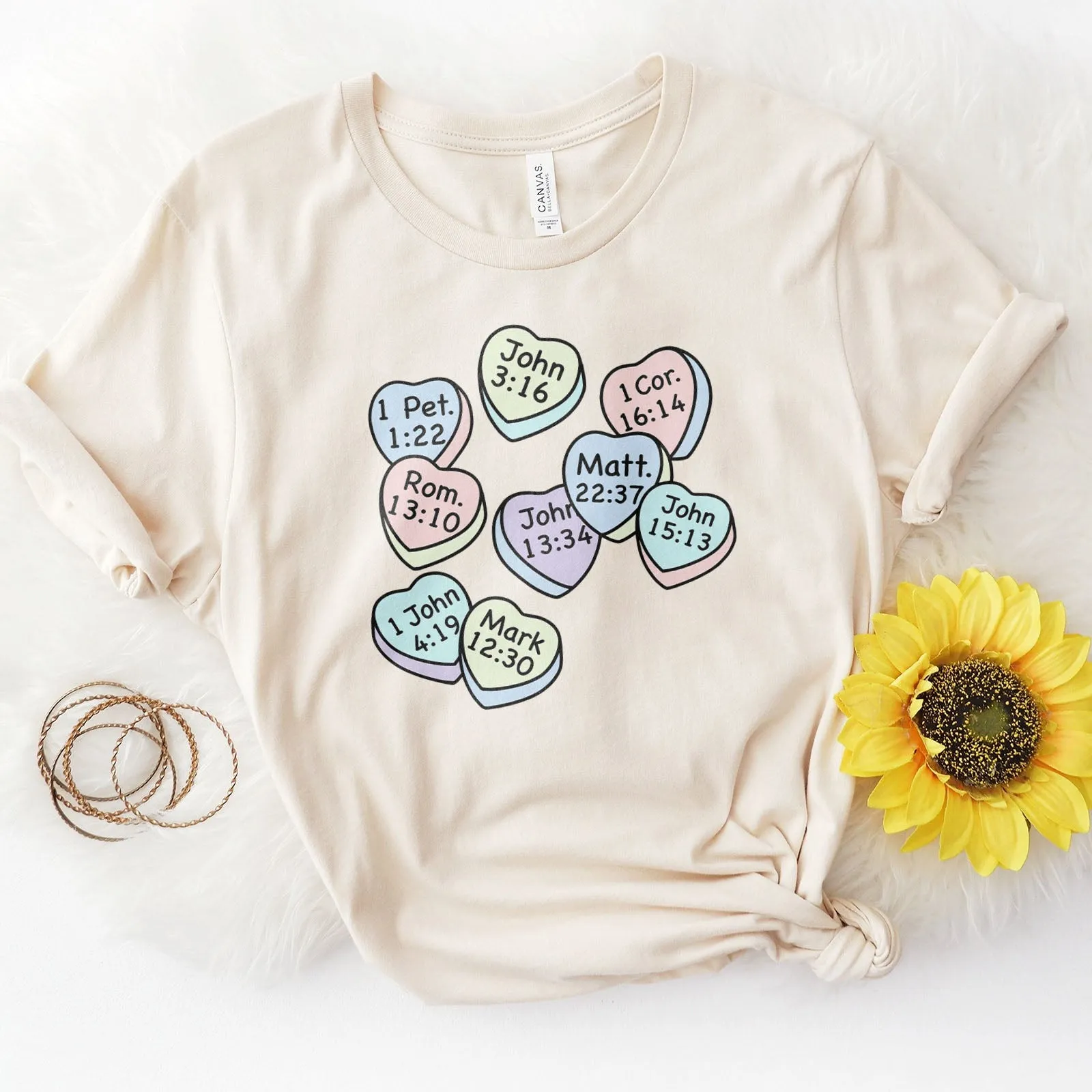 Conversation Hearts Tee