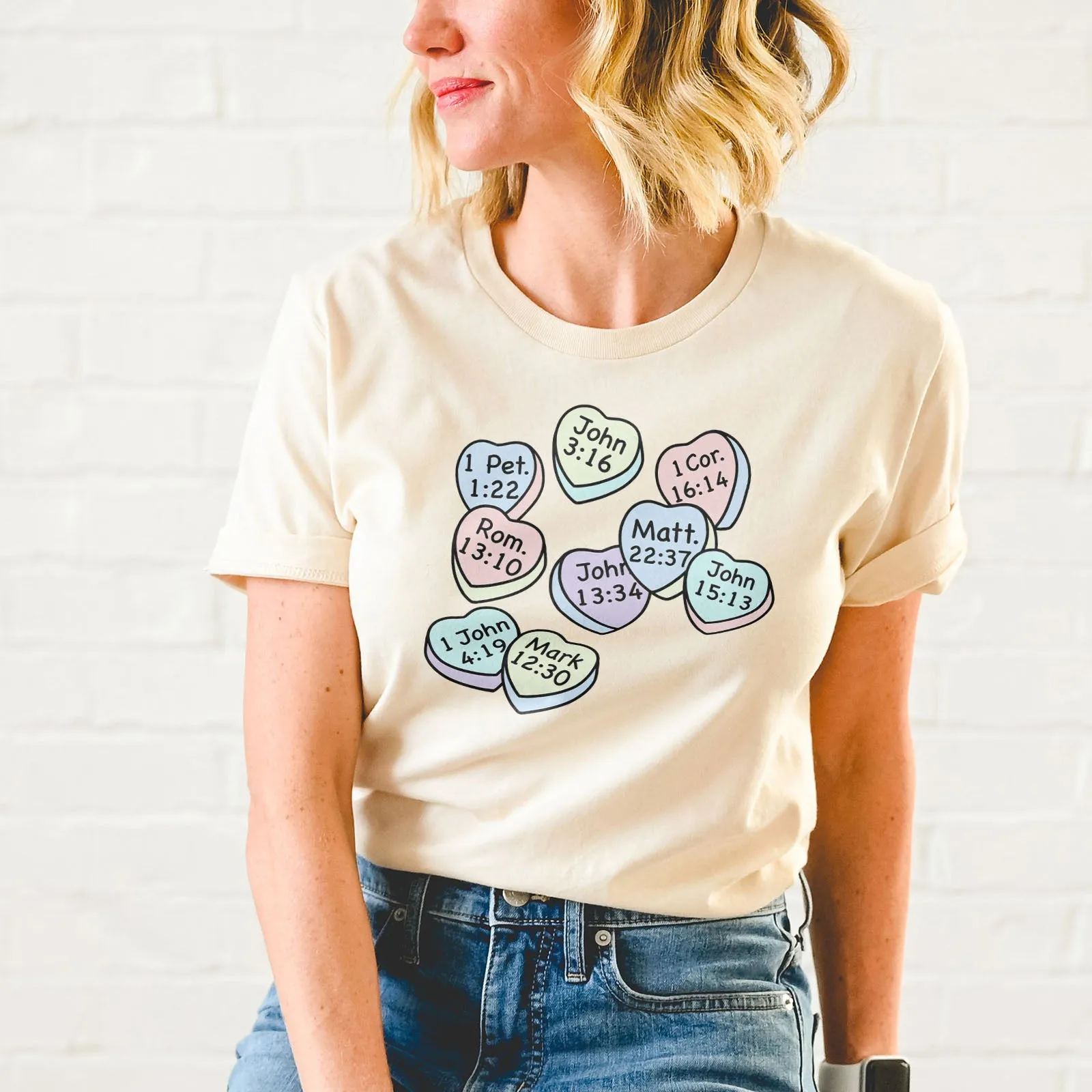 Conversation Hearts Tee