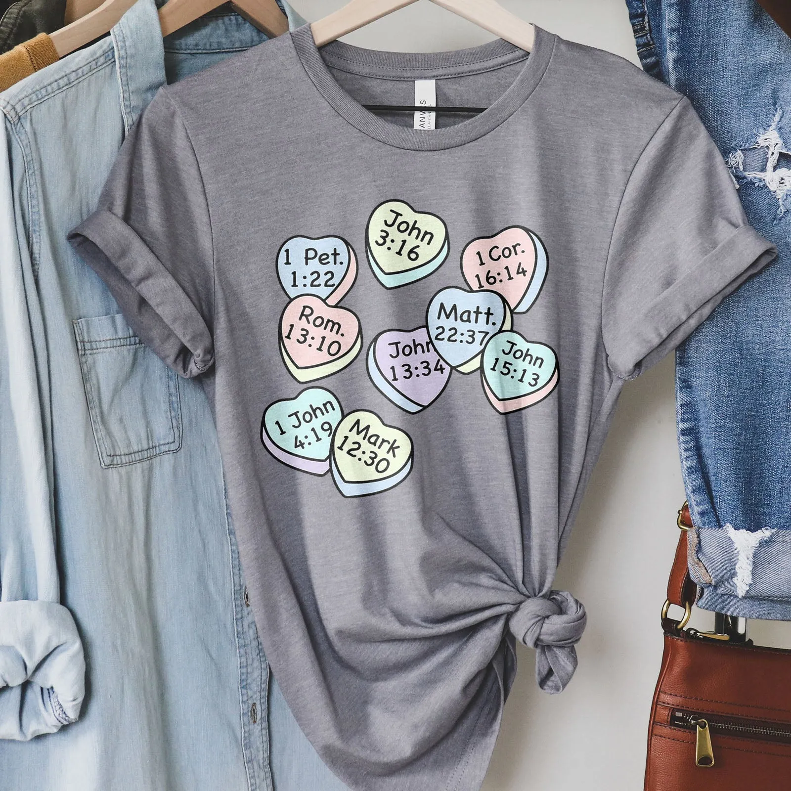 Conversation Hearts Tee