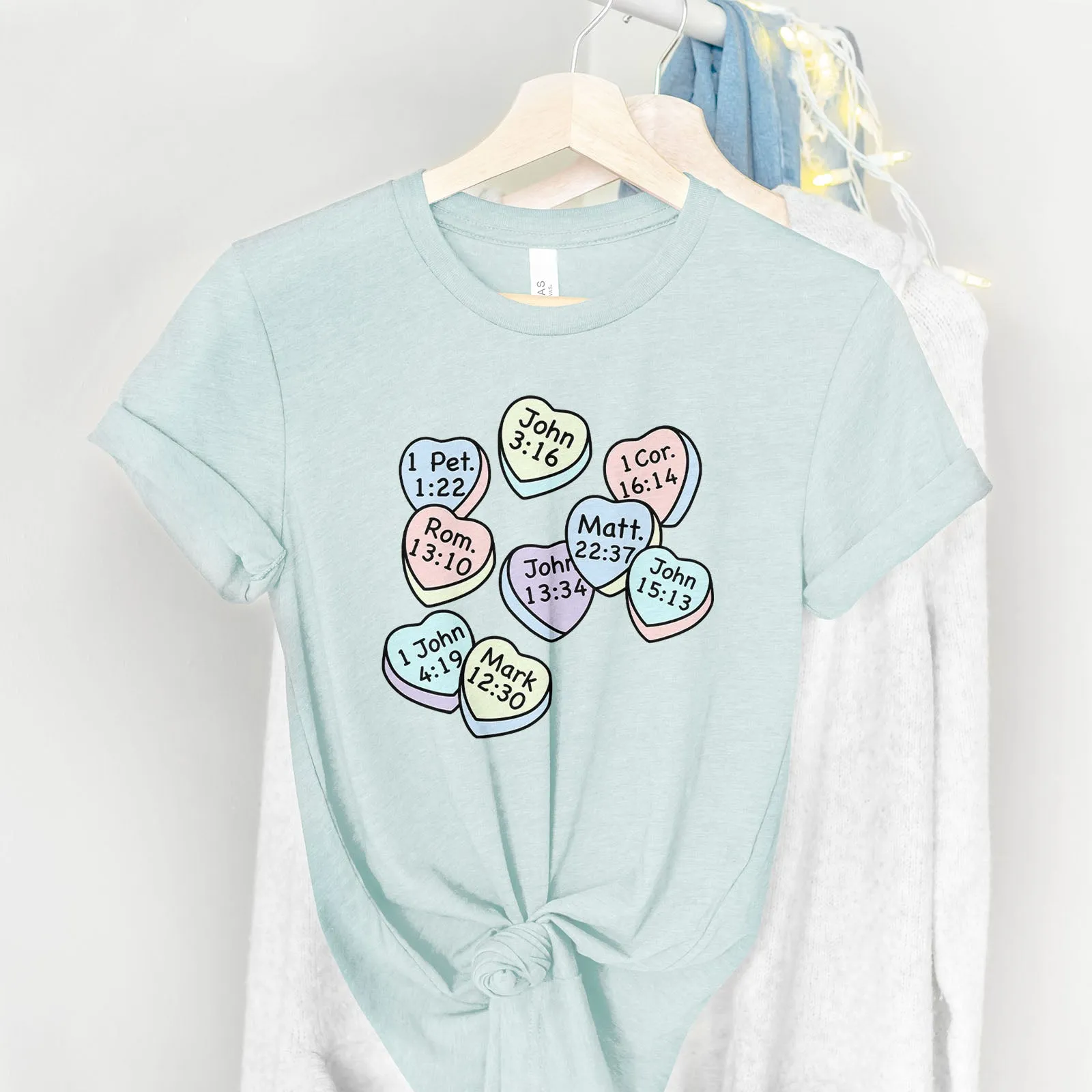 Conversation Hearts Tee