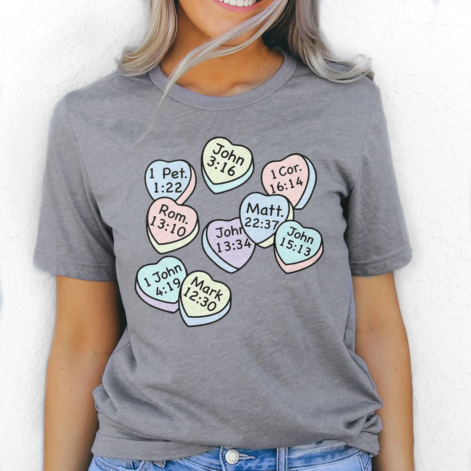 Conversation Hearts Tee