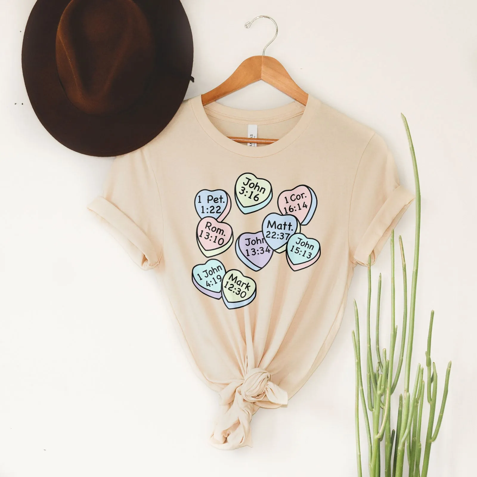 Conversation Hearts Tee