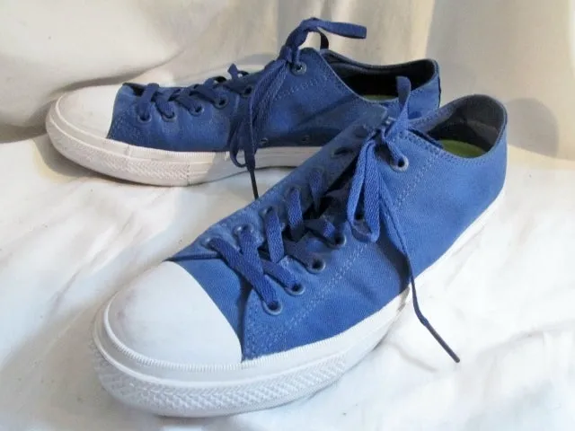 CONVERSE ALL-STAR CHUCK TAYLOR II LOWRISE Sneaker Trainer LUNARLON BLUE M11 W13 Shoe