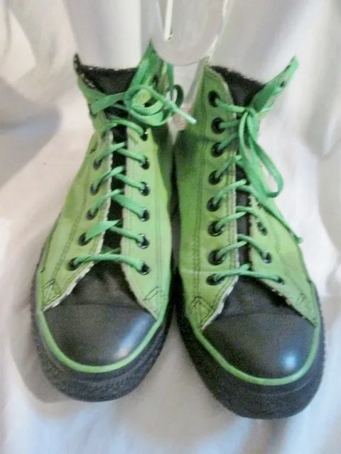 CONVERSE ALL STAR CULTURESHOCK Chucks Hi-Top Sneaker Shoe GREEN M9 W11 Athletic Trainer