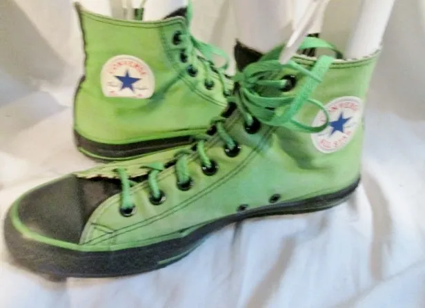 CONVERSE ALL STAR CULTURESHOCK Chucks Hi-Top Sneaker Shoe GREEN M9 W11 Athletic Trainer