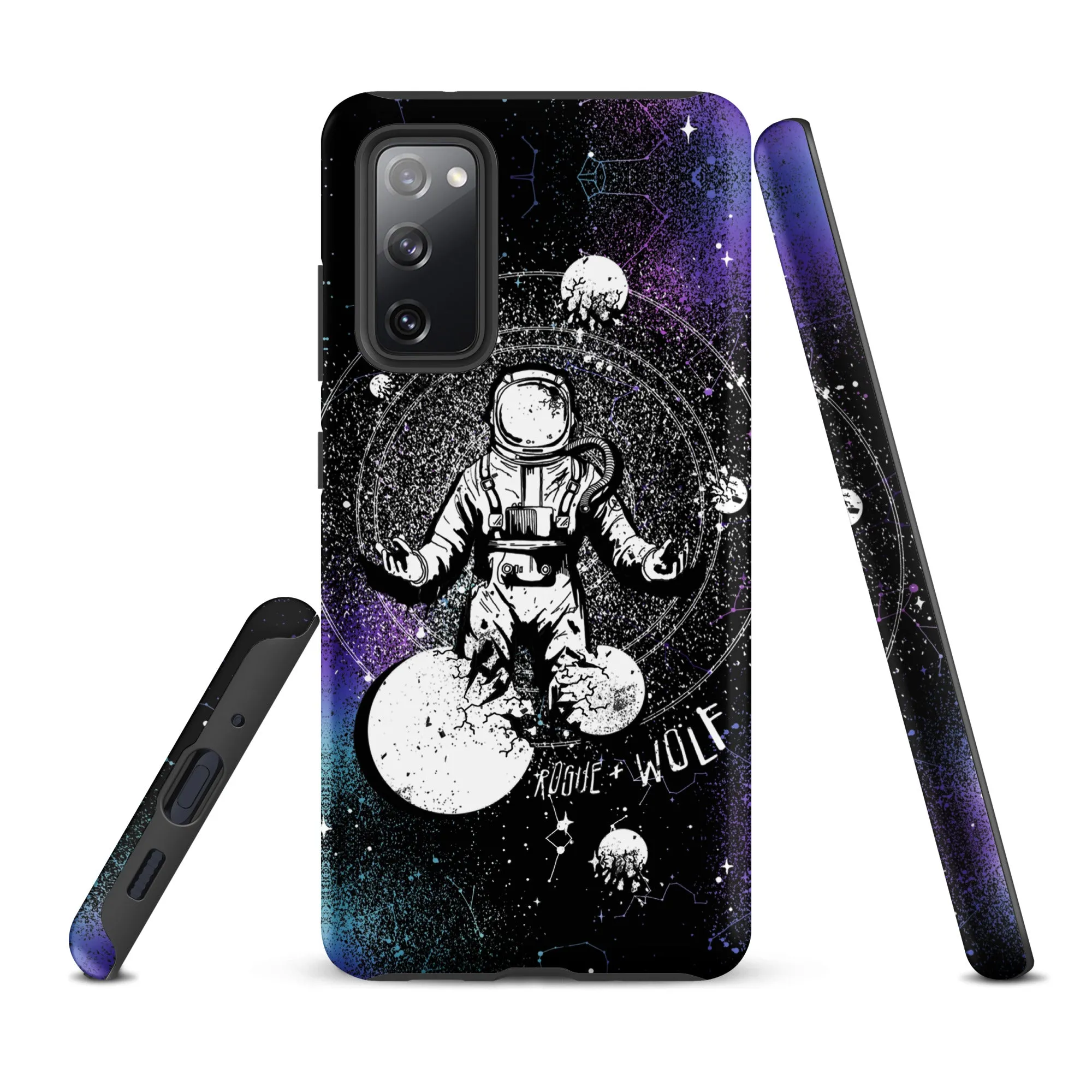 Cosmic Explorer Tough Phone Case for Samsung - Anti-scratch Shockproof Witchy Phone Cover Goth Gifts