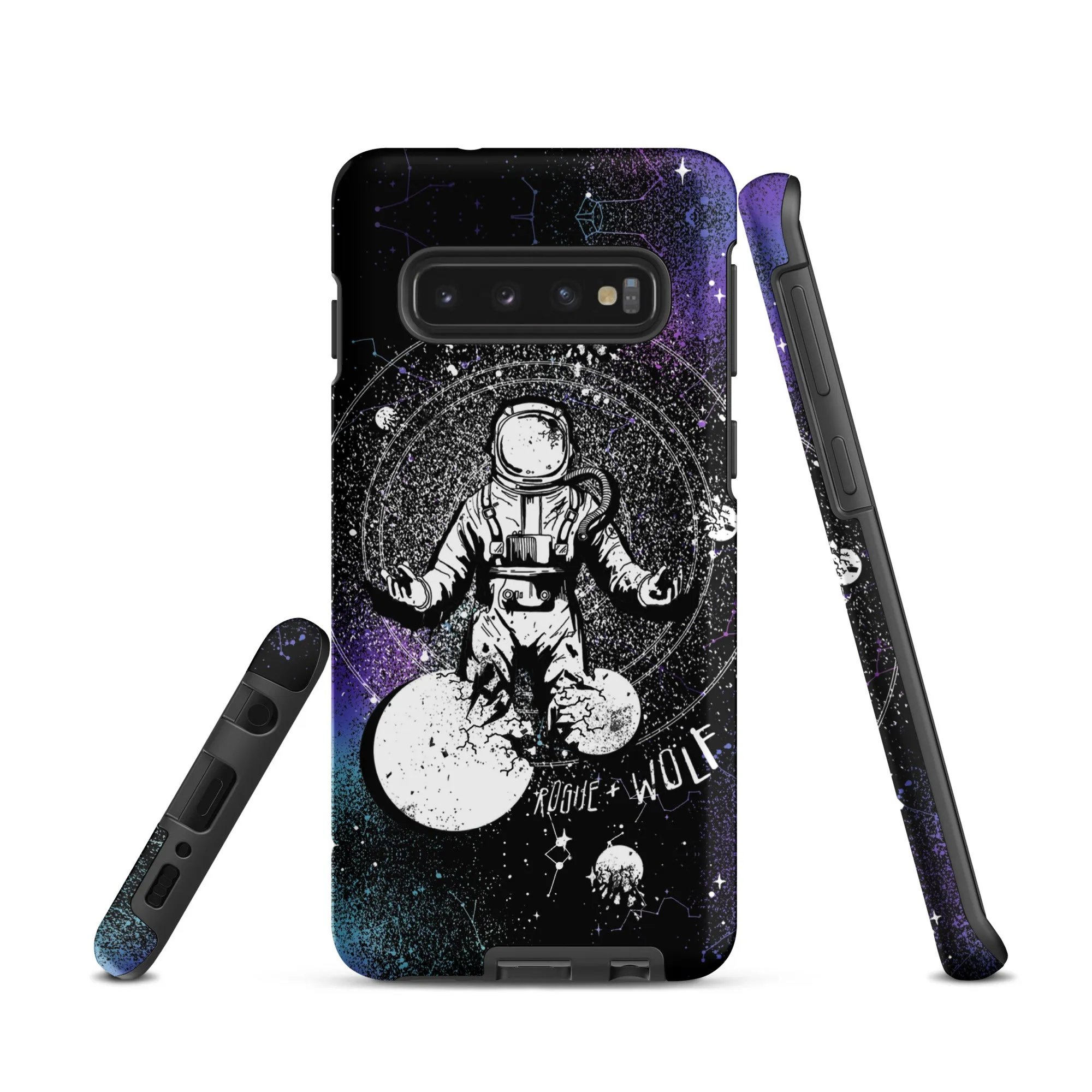 Cosmic Explorer Tough Phone Case for Samsung - Anti-scratch Shockproof Witchy Phone Cover Goth Gifts