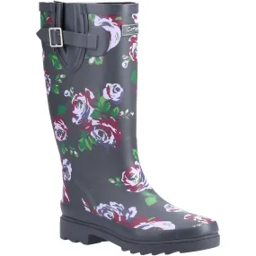 Cotswold Blossom Womens Wellington Boot