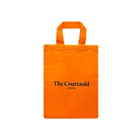 Courtauld Mini Tote Bag Orange Navy